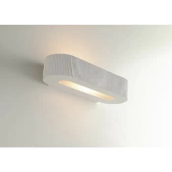 Fan Europe Lighting - Fan Europe Gatsby - Flush Paintable Plaster Wall Light, White, E14