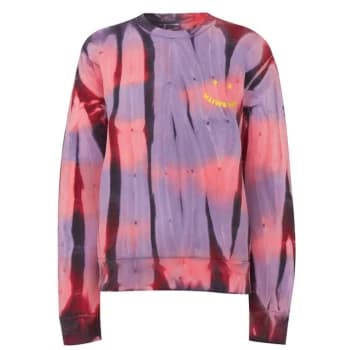 Paul Smith Happy Tie Dye Sweatshirt - Purple