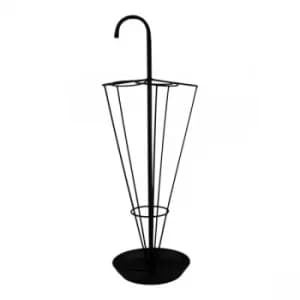 Black Metal Umbrella Stand