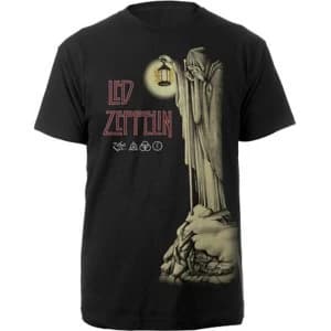 Led Zeppelin - Hermit Mens Large T-Shirt - Black