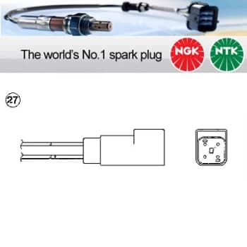 NGK OZA216-D2 / 0190 Lambda Sensor Zirconia Type Oxygen O2 Exhaust Probe