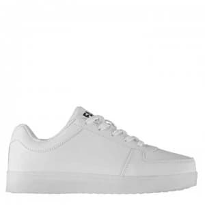 Fabric LED Juniors Trainers - White