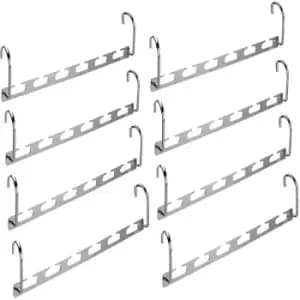 Space Saving Hangers - Set of 8 M&W - Silver