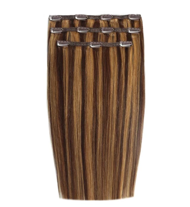 Beauty Works Deluxe Clip-In Extensions 18" 100% Remy Hair - 140 grams, 4/27 Blondette, Women