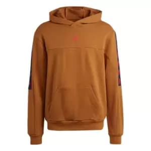 adidas Brandlove Hoodie Mens - Bronze Strata