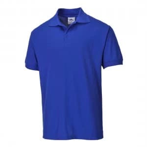 Portwest Naples Polo Shirt Royal Blue S