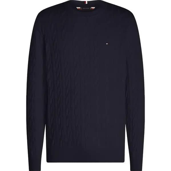 Tommy Hilfiger Crew Neck Jumper - Blue S