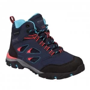 Regatta Holcombe IEP Junior Waterproof Walking Boots - Navy/FierCor