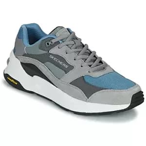 Skechers GLOBAL JOGGER mens Shoes (Trainers) in Grey,8.5,9.5,10.5,11