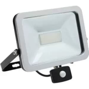 Brackenheath Ispot 20W PIR LED Driverless Floodlight - Black (5700K) - I1028B