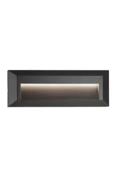 Ankle LED Outdoor Wall Light Grey IP65