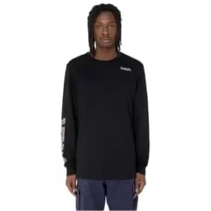 Diesel Just Long Sleeve T-Shirt Mens - Black