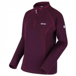 Regatta Womens Half Zip Kenger Fleece - Prune