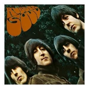 The Beatles - Rubber Soul Greetings Card