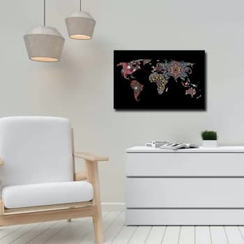 45702019C - 067 Multicolor Decorative Canvas Painting