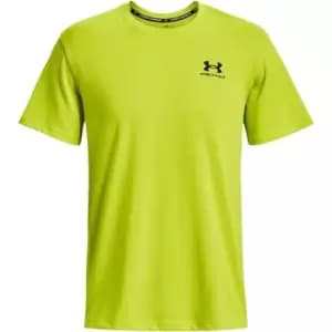 Under Armour M Logo Emb Heavyweight Ss - Green