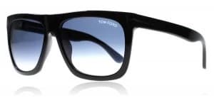 Tom Ford Morgan Sunglasses Shiny Black 01W 57mm