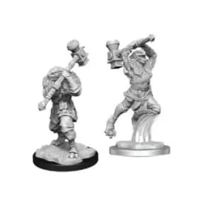 Critical Role Unpainted Miniatures (W1) Ravenite Half-Dragon Barbarian Female