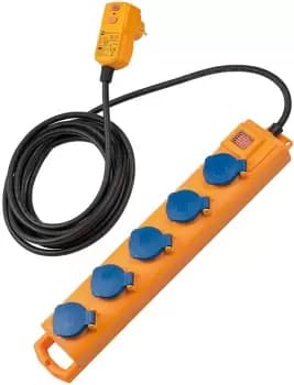 Brennenstuhl 1159900805 power extension 5m 5 AC outlet(s) Indoor...