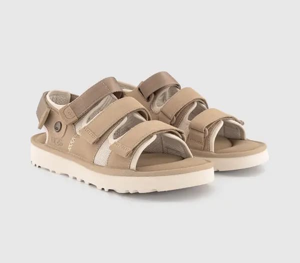 UGG Mens Goldencoast Multistrap Sandals M Sand, 10