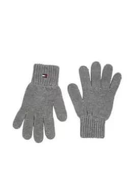 Tommy Hilfiger Kids Small Flag Gloves - Light Grey Heather