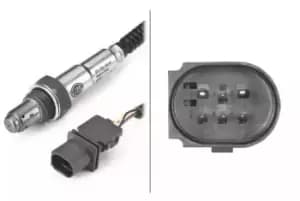 Lambda Sensor 6PA009166-801 by Hella