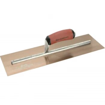 Marshalltown Gold Stainless Steel Plaster Trowel 16 5