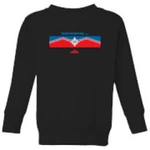 Captain Marvel Sending Kids Sweatshirt - Black - 11-12 Years