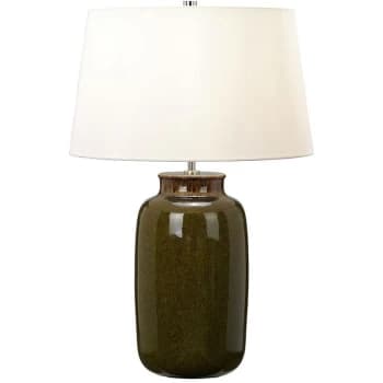 Kingston Vale - 1 Light Table Lamp Ceramic, E27 - Elstead