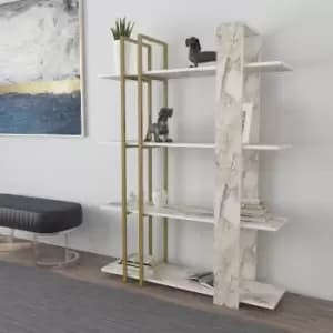 Onno 4-Tier Modern Bookcase Bookshelf Shelving Unit