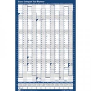 Sasco Compact Year Planner Portrait 2018 2401865