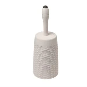 Addis Rattan Toilet Brush Holder Set