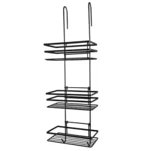 House of Home Black 3-Tier Shower Caddy