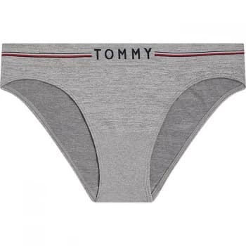 Tommy Bodywear Seamless Bikini Briefs - Med Grey Heath