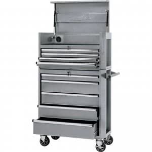 Draper Expert 9 Drawer Roller Cabinet and Tool Chest Combination Metallic