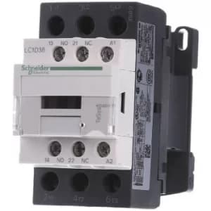 LC1D38P7, Contactor 38A 230V50/60HZ