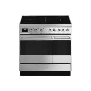 SMEG SY92IPX9 Symphony Stainless Steel Self Cleaning 90cm Electric Induction Range Cooker