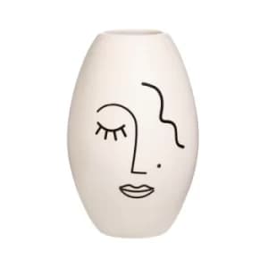Sass & Belle Abstract Face Large Vase