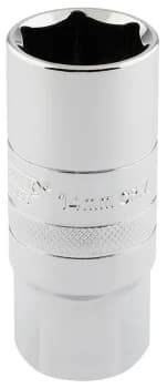 DRAPER 1/2" Sq Dr 14mm Thread 6 Point Spark Plug Socket (21mm Socket) 16780