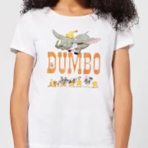 Dumbo The One The Only Womens T-Shirt - White