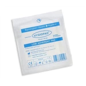 Click Medical Low Adherent Dressing 10x10cm White Ref CM0417 Pack of