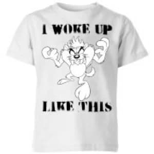 Looney Tunes I Woke Up Like This Kids T-Shirt - White - 11-12 Years