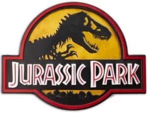 Jurassic Park Logo Metal Sign