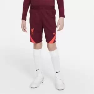 Nike Liverpool Strike Shorts 2021 2022 Junior - Red