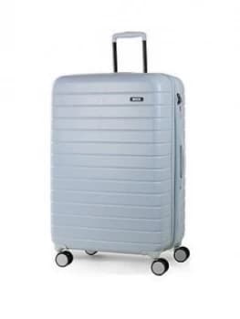Rock Luggage Novo WR27801 8 Wheel Large Pastel Blue Suitcase