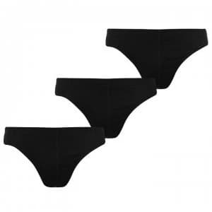 Slazenger 3 Pack Briefs Mens - Black
