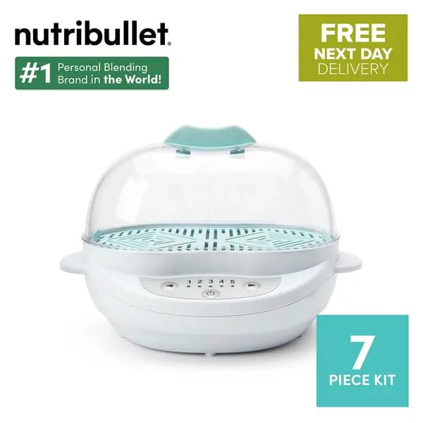 Nutribullet Baby BSR-0801 Turbo Steamer and Steriliser