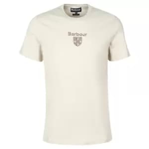 Barbour Mens Allensford Tee Mist Large