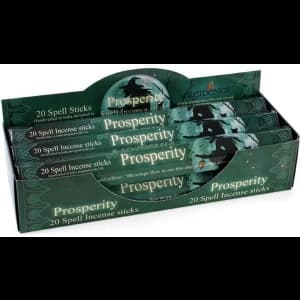 6 Packs of Prosperity Spell Incense Sticks by Lisa Parker