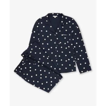 Barbour Dotty Pyjama Set - Blue